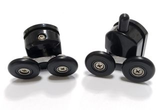 Душевой уголок ABBER Schwarzer Diamant AG30140BMH-S80BM-S80BM 140x80см чёрный